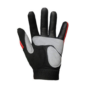 Baseball Batting Gloves Custom Made Premium Leather Hand Grip Anti Slip High Quality Batting Gloves Short Cuff Guantes De Bateo - Product Image 1