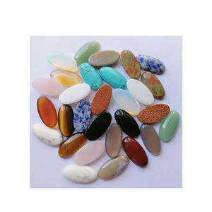 หินธรรมชาติหลายรูปแบบผสมคริสตัลอัญมณีหลวมการรักษาอัญมณี Cabochon พลอยทั้งหมดรูปทรง Cabochon - Product Image 2