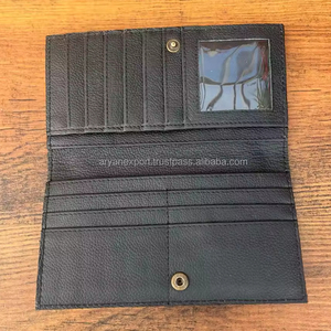 Nueva billetera tallada a mano turquesa, billeteras florales de cuero plegable, diseño de cuero con herramientas para mujer, billetera de cuero genuino - Product Image 4