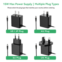 Chargeur DC certifié UL FCC USA, prise US 5V 2A, chargeur 5V 1A, chargeur 5V 2A 2000mA