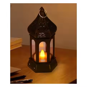 Atractivas linternas, elegantes piezas de decoración vintage con el mejor uso para festivales, bodas y entradas especiales para invitados en el hogar de eventos - Product Image 1