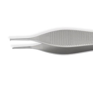Pinzas de Tejido Micro Adson TC, Pinzas Lisas de 12 cm, Instrumentos Quirúrgicos Dentales, Pinzas de Disección de Tejido Adson - Product Image 2