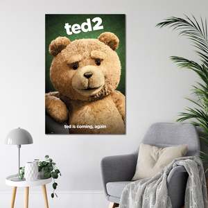 Modern Style Ted 2 <b>Poster</b> Paper Material for Wall Usage Featuring Ted's Return - Product Image 3