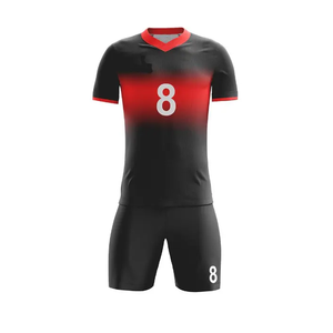บริการ OEM เสื้อฟุตบอลโพลีเอสเตอร์แบบซับลิเมชั่นสั่งทำได้ตามต้องการสำหรับทุกเพศ  ชุดยูนิฟอร์มฤดูร้อน แห้งเร็ว ระบายอากาศได้ดี น้ำหนักเบา คุณภาพสูง - Product Image 5