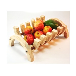 Cubo de madera rústico Estilo Vintage maceta hecha a mano cesta de almacenamiento ecológica para jardín terraza balcón y decoración de boda - Product Image 5