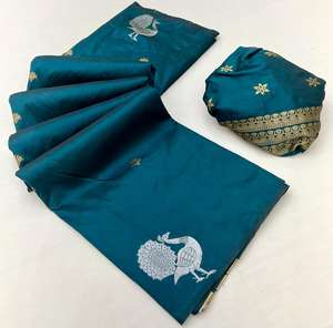Malhar Festival Collection Banarasi Silk Sarees Ropa india y pakistaní para ropa formal Venta al por mayor Suministro a granel - Product Image 2