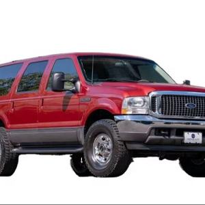 Vente en gros de Ford Excursion XLT 4WD 4 portes SUV d'occasion 2002, sièges en cuir, caméra arrière, volant à gauche, écran tactile électrique, phares LED - Product Image 1