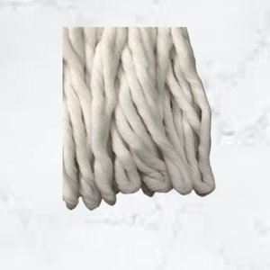 Nouvelle serpillière en bois de haute qualité, écologique, durable, en coton entièrement blanchi, avec essoreuse automatique, plateau en acier inoxydable, durabilité de plus de 20 000 utilisations, 10-20s - Product Image 3