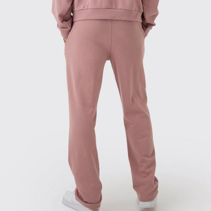 Pantalon de survêtement en molleton épais décontracté pour homme, respirant, avec poches, bas élastique, coupe décontractée, lavé, pour la saison hivernale - Product Image 4