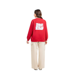 Meilleure vente nouvelles femmes élégantes O cou sweat taille personnalisée plaine hiver pull en gros chaud avant Logo 100% coton - Product Image 4
