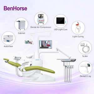 Fauteuil Dentaire <span class=keywords><strong>de</strong></span> Luxe Complet avec Caméra, Lumière LED pour Implants, Système d'Enregistrement Vidéo Médical, Certifié CE, Garantie Électrique 5 Ans - Product Image 2