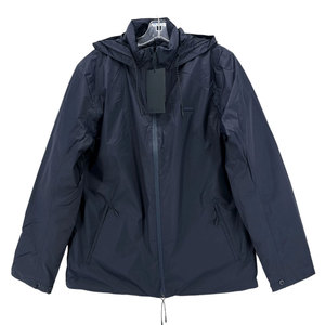 CARE MASTER Men's 2025 Autumn Printed Casual Padded Nylon <b>Jacket</b> NAVY Regular Fit Lightweight Hooded Insulated Waterproof - Product Image 1