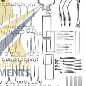 Instruments chirurgicaux médicaux en acier inoxydable de qualité supérieure pour laparotomie de 197 pièces par SUAVE INSTRUMENTS SURGICAUX - Product Image 6