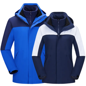 Veste de randonnée personnalisée pour hommes Veste imperméable Manteau coupe-vent respirant Veste d'extérieur à coque dure de haute qualité avec capuche complète - Product Image 4