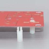 MOULE EN PLASTIQUE Support d'espacement autobloquant pour l'électronique Entretoises Moulé par injection PC PCB Montage Trou Coupe Inclus