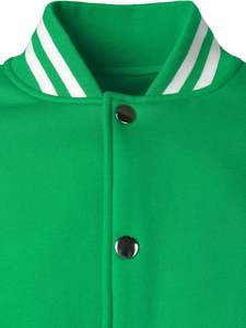 Wholesale Factory Fashion Casual <b>Men's</b> Canvas <b>Baseball</b> <b>Jacket</b> High Street Varsity Sports Wear Long Sleeves Blank Design - Product Image 2