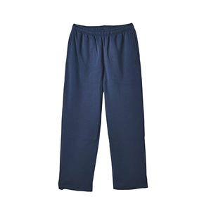 Fabricants de pantalons de survêtement décontractés pour hommes, légers, à devant plat, 100% coton, en molleton français, surdimensionnés, 400 g/m², avec cordon de serrage - Product Image 4