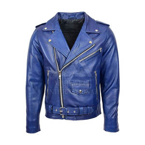 Vente en gros de veste d'hiver en cuir au design personnalisé à la mode pour hommes fabriquée au Pakistan Produit de pointe Veste d'hiver en cuir à vendre - Product Image 1