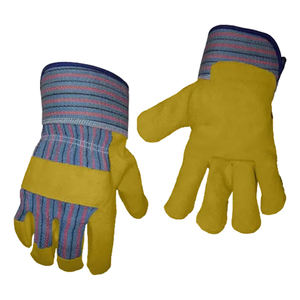 Venta al por mayor de guantes de trabajo de cuero con logotipo personalizado de alta resistencia profesionales transpirables guantes de cuero de transferencia de calor - Product Image 6