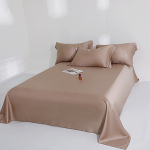 Vente en gros Queen Draps de lit 50% <span class=keywords><strong>coton</strong></span> <span class=keywords><strong>Drap</strong></span> de lit 50% bambou/Tencel Double King Size Bad Draps <span class=keywords><strong>2</strong></span> <span class=keywords><strong>personnes</strong></span> pour lits - Product Image 2
