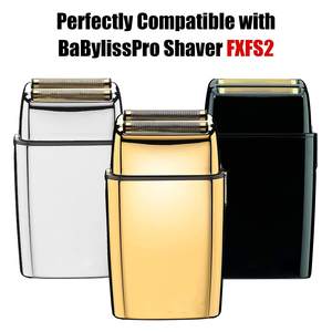 Tête de rechange pour rasoir sans fil compatible, double grille métallique, lame double argentée pour le rasage du visage - Product Image 3