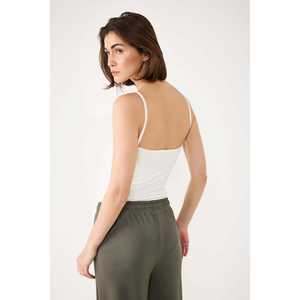 Body Casual de Tirantes Finos con Logo Frontal Elástico 100% Algodón - Product Image 5