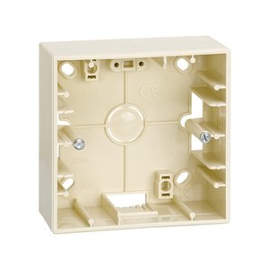Scatola con superficie avorio per 1 articolo (Simon 27 27753-62) - Product Image 1