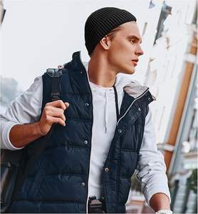 หมวกบีนนี่สำหรับฤดูหนาวผ้าถักโลโก้ได้ทุกสี - Product Image 2