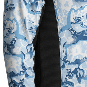 OME High Quality UPF 50+ Lightweight Men Fishing Hooded TShirt Long Sleeve Sublimation Custom Logo Design Quick Dry Fishing Wear - Product Image 5