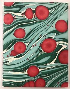 วารสารกระดาษลายหินอ่อนทำมือสั่งทำทำจากผ้าฝ้ายทำด้วยมือขนาด6*8สำหรับขายต่อ - Product Image 2