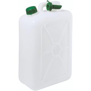Bouteilles et bocaux de stockage de liquides rectangulaires en plastique neutre Ecoplast Tanica 5L Durables - Product Image 3
