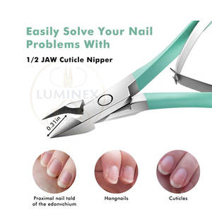 คีมตัดเล็บเท้าที่ทนทานพร้อมด้ามจับกันลื่นสำหรับใช้งานง่ายคีมตัดเล็บที่แม่นยำสำหรับการตัดเล็บที่สะอาดและเรียบเนียน - Product Image 4