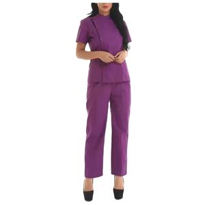 Último diseño personalizado color tamaño estilo Oem uniformes de enfermería al por mayor 100% tela suave médico Hospital Médico enfermera uniforme - Product Image 1