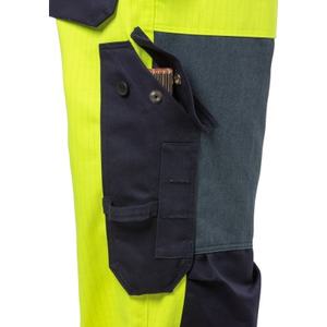 TOP QUALITÉ Résistant À La Chaleur Soudage Travail Porter Pantalon Taille Élastique Combinaison De Protection avec Taille Moyenne Droite Style Hip Hop Utilisation En Atelier - Product Image 4