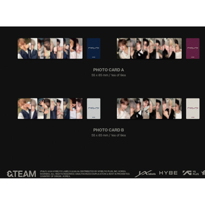 &TEAM - มาร์ค ออน มี ซีอาร์ 2 มินิอัลบั้ม โฟโต้บุ๊ค เวอร์ชั่น (CRAVE YOU / TAME ME / Set Ver) - Product Image 3