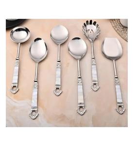 Ensemble de couverts de qualité supérieure pour usage quotidien, toutes tailles, articles de restauration pour hôtels et restaurants, ustensiles de cuisine, ensemble de couverts en métal pour la restauration - Product Image 3