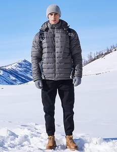 Chaqueta acolchada personalizada al por mayor para hombre 2025, ropa de invierno impermeable ligera con aislamiento cálido, ropa de calle OEM, proveedor a granel - Product Image 2