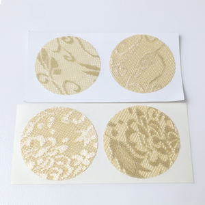 Neues Produkt Nippel abdeckung Vliesstoff Selbst klebende atmungsaktive Brust aufkleber Herzförmige Einweg-Nippel abdeckung für Männer - Product Image 4