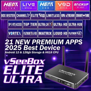 TV <span class=keywords><strong>Box</strong></span> Android 14 VseeBox Quad Core 4GB 128GB 6K UHD Streaming BT5.0 <span class=keywords><strong>WiFi</strong></span> 5G LAN 1000M Spedizione Gratuita USA - Product Image 2