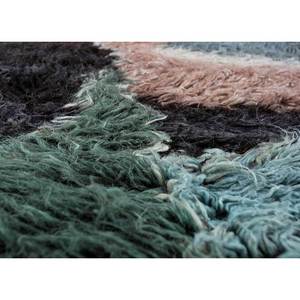 Zuri Multi-Hand Knotted Afghan Wool <b>Rugs</b> Geometric Abstract <b>Boho</b> for Home Living Room Hallway Rectangle AKWL-1234 Room <b>Rug</b> - Product Image 3