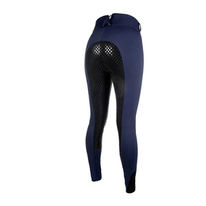 Collants de course de chevaux, leggings pour compétition, vêtements équestres, leggings d'équitation à siège complet avec logo personnalisé, nouveauté - Product Image 6