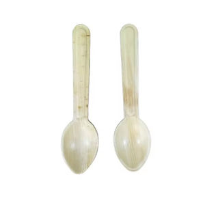 Vente en gros Cuillères biodégradables Couverts jetables en feuille de palmier pour la fête de mariage - Product Image 1