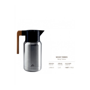 Vasos Térmicos de Acero Inoxidable Woody, Tazas para Té y Café con Aislamiento Termostático - Product Image 1