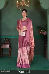 OEM fantaisie imprimé numérique Sari nouveau design indien pakistanais fête porter pour adultes en soie polyester dentelle travail avec - Product Image 3