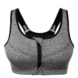 Sujetador Deportivo de Compresión para Mujer, Transpirable, con Logotipo Frontal, Alto Soporte, Elástico, para Fitness, Running, Entrenamiento, Gimnasio - Product Image 2