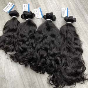 100% paquets de cheveux humains crus vietnamiens vendeur en gros extensions de cheveux alignés avec cuticules brutes paquet de cheveux crus alignés avec des cuticules - Product Image 4
