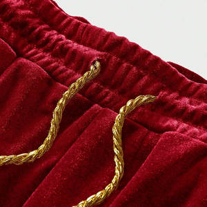 ชุดกางเกงขาสั้นผ้ากำมะหยี่สำหรับผู้ชายชุดกางเกงขาสั้นผ้ากำมะหยี่สำหรับผู้ชายชุดกางเกงขาสั้นผ้ากำมะหยี่ดีไซน์ล่าสุด - Product Image 5