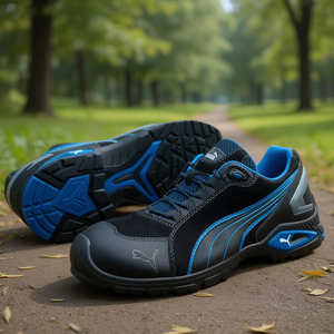 Calzado de Seguridad Rio Black Low Talla 39 W.11 S3L FO SR 20345:2022 Negro/Azul Cumple con las Normas 2022 - Product Image 3