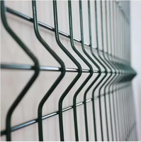 Clôture 3D Courbée Revêtue de PVC Meilleure Vente 2m*3m Clôture 3D Clôture Personnalisée pour la Maison et le Jardin