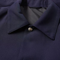 Veste à capuche tendance pour homme Coach – Style décontracté, streetwear, vêtement d'extérieur, mode quotidienne, toile légère, revêtement écologique sur le devant